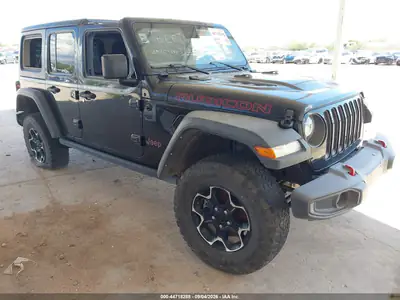 2023 Jeep Wrangler 4-DOOR Rubicon 4X4, Угон